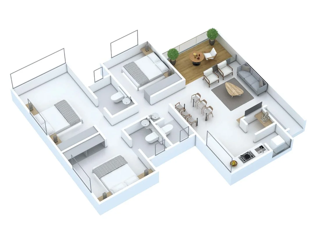 Shriyans 3.0 Punawale 3BHK Image